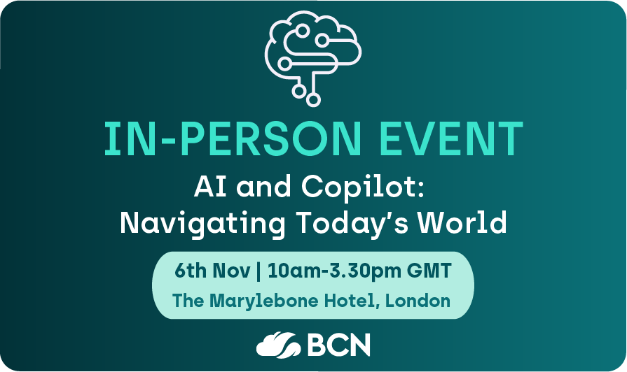 AI and Copilot: Navigating Today&#8217;s World (6th November &#8211; London)