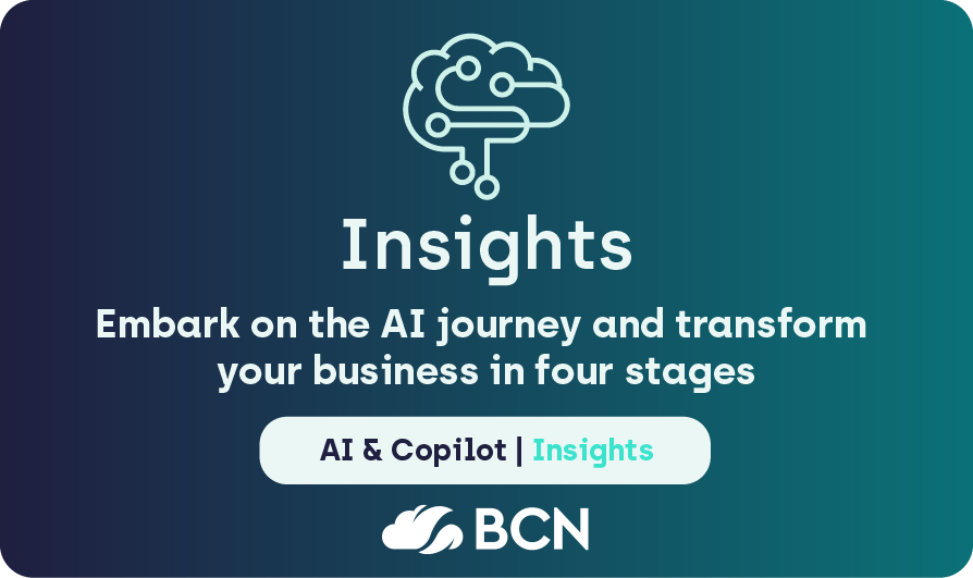 Embark on the AI journey and transform your business in four stages