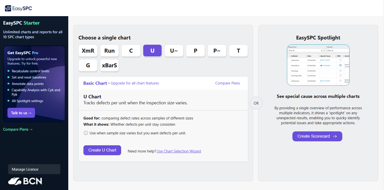 EasySPC: Release Notes