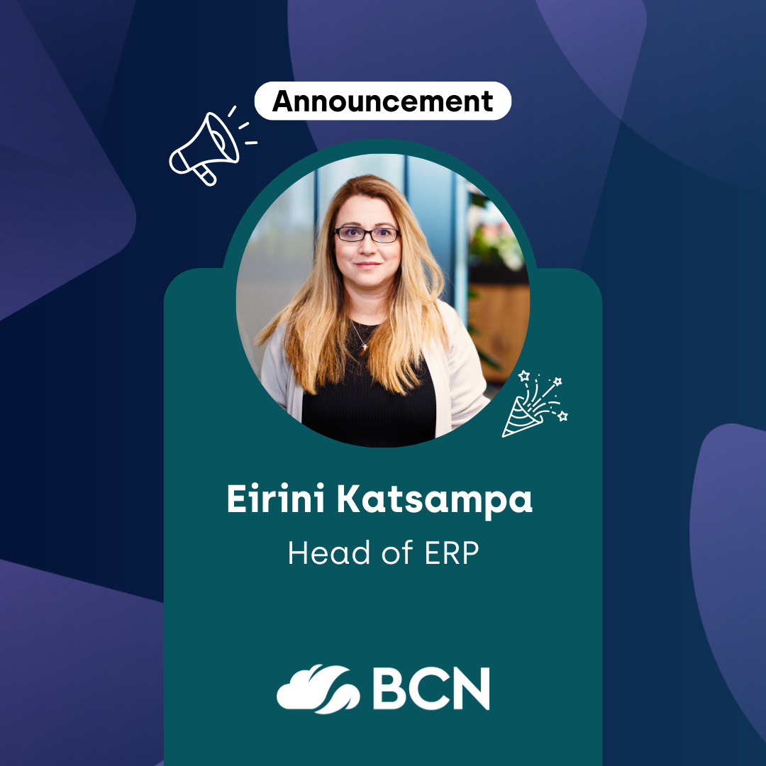 BCN Announces Appointment of Eirini Katsampa as Head of ERP